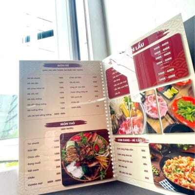 In menu
