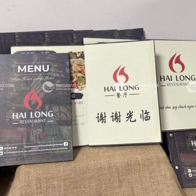 In menu