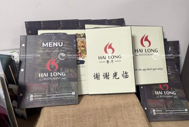 In menu