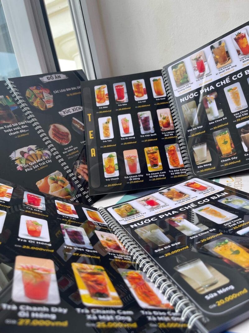 In menu