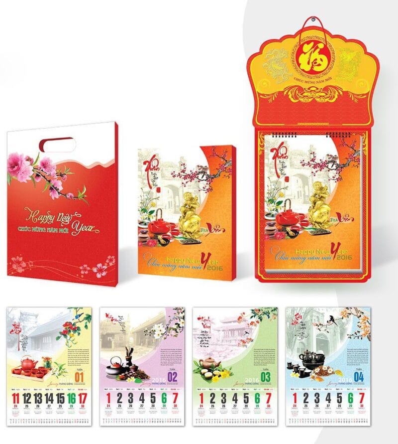 In Lịch Tết